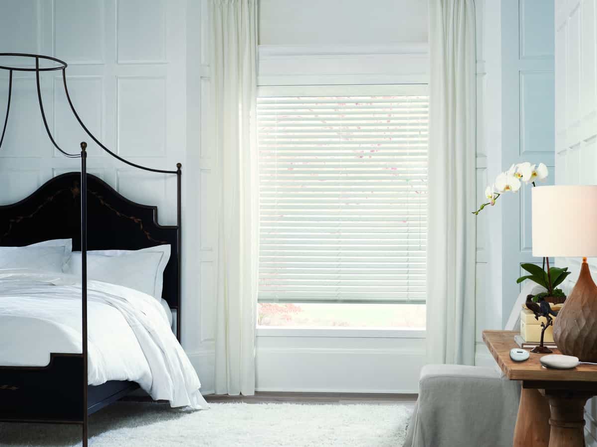 Parkland® Wood Blinds near Naples, Florida (FL) with genuine hardwood, various slat sizes, and beautiful colors.