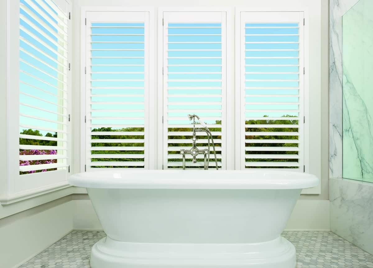 Palm Beach™ Polysatin™ Shutters near Naples, Florida (FL) with durable materials, neutral colors, and more