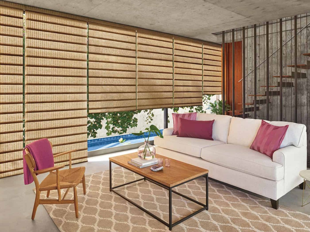 Hunter Douglas Vignette® Modern Roman Shades, roman blinds, blackout shades near Naples, Florida (FL)